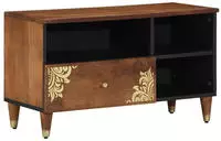 vidaXL TV-Schr&auml;nk Honigbraun 80 x 33 x 46 cm Massivholz Mango