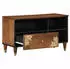 vidaXL TV-Schrank Honigbraun 80x33x46cm Massives Mangoholz (4018753)
