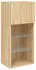 vidaXL TV-Schrank mit LED-Leuchten Sonoma-Eiche 40,5x30x90cm (837047)