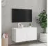 vidaXL TV-Wandschrank Weiß 80x30x41cm (836952)