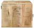 vidaXL TV-Wandschrank Raues Mango-Massivholz 100x32x25cm (4104527)