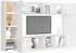 vidaXL TV-Schrank-Set 8-tlg. Weiß Holzwerkstoff (3078669)