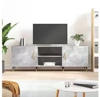 vidaXL TV-Schrank Betongrau 150x30x50 cm Holzwerkstoff