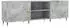 vidaXL TV-Schrank Betongrau 150x30x50cm Holzwerkstoff (829080)