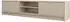 Mirjan24 Tireno 2K TV-Lowboard 180x40x40cm, geriffelte Fronten, Sandbeige