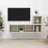 vidaXL TV-Schrank-Set 2-tlg. Holzwerkstoff Sonoma-Eiche (3079802)