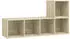 vidaXL TV-Schrank-Set 2-tlg. Holzwerkstoff Sonoma-Eiche (3079802)