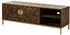 Massivmoebel24 Diamond TV-Board Mangoholz 145x45x50cm braun geölt (09-313-760-1006)