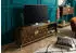 Massivmoebel24 Diamond TV-Board Mangoholz 145x45x50cm braun geölt (09-313-760-1006)