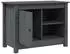 vidaXL TV-Schrank Grau 70x36,5x52cm Massivholz Kiefer (814581)