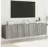 vidaXL TV-Wandschrank 2er-Set Grau Sonoma 80x30x41cm (836963)