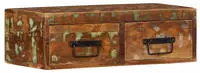 vidaXL TV-Wandschrank 60x30x19 cm Altholz Massiv