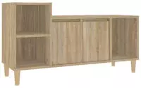 vidaXL TV-Schrank Sonoma-Eiche 100x35x55 cm Holzwerkstoff