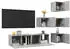 vidaXL TV-Schrank-Set 6-tlg. Betongrau Holzwerkstoff (3079140)