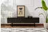 Hanah Home Serenity TV-Board 180cm Melaminbeschichtete Spanplatte Holz/Schwarz (241NRD1309)