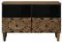 vidaXL TV-Schrank Braun Massivholz Mango 70x33,5x46cm (4018333)