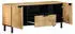 vidaXL TV-Schrank Braun 105x33x46cm Massives Mangoholz