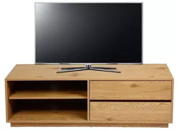 MCW TV-Rack J78 Lowboard MDF 42x140x40cm Eiche-Optik (86586)