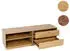MCW TV-Rack J78 Lowboard MDF 42x140x40cm Eiche-Optik (86586)