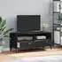 vidaXL Viken TV-Schrank Holzwerkstoff, Schwarz (374930)