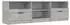 vidaXL TV-Schrank Betongrau 150x33,5x45cm Holzwerkstoff (811461)