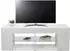Mendler HWC-L36 TV-Lowboard Holz 50x144x40cm Staufach, hochglanz weiß (HWC-L36)