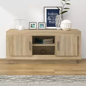 vidaXL TV-Schrank Sonoma-Eiche 102x35x45cm Holzwerkstoff (811793)