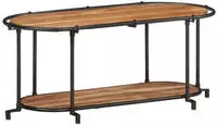 vidaXL TV-Schrank 100x42x40 cm Massivholz Akazie