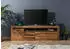 Massivmoebel24 Montreux TV-Board Wildeiche/Zerreiche 185x45x55cm natur geölt (48-313-100-0030)
