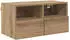 vidaXL TV-Wandschrank Holzwerkstoff Artisan-Eiche 60x30x30cm