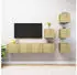 vidaXL TV-Schrank-Set 6-tlg. Sonoma-Eiche Holzwerkstoff (3079036)