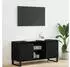 vidaXL TV-Schrank Schwarz Eichen-Optik 104x35x50cm Holzwerkstoff (881937)