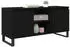 vidaXL TV-Schrank Schwarz Eichen-Optik 104x35x50cm Holzwerkstoff (881937)
