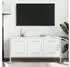 vidaXL TV-Schrank Weiß 100,5x39x50,5cm Stahl (842951)