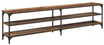 vidaXL TV-Schrank Altholz 200x30x50cm Verbundholz und Eisen (881291)