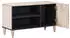 vidaXL TV-Schrank mit Regal Weiß Massivholz Mango 80x31,5x46cm (4018383)
