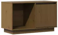 vidaXL TV-Schrank Honigbraun 74x35x44 cm Massivholz Kiefer
