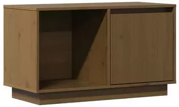 vidaXL TV-Schrank Honigbraun 74x35x44cm Massivholz Kiefer (814337)