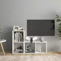 vidaXL TV-Schr&auml;nke 2 Stk. Wei&szlig; 72x35x36,5 cm Holzwerkstoff