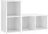 vidaXL TV-Schränke 2 Stk. Weiß 72x35x36,5cm Holzwerkstoff (3079943)