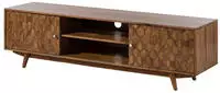 Tv-board Akazie 170x42x48 Akazie Natur Lackiert Mosayk 111