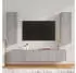 vidaXL TV-Schrank-Set 4-tlg. Grau Sonoma Holzwerkstoff (3114204)