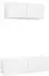 vidaXL TV-Schrank-Set 2-tlg. Weiß Holzwerkstoff (3078702)