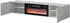 Mirjan24 TV-Lowboard mit elektrischem Kamin, LED-Flamme, bis 80 Zoll (Tifiner EF)