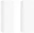 vidaXL TV-Schrank 2er-Set Weiß 30,5x30x90cm Holzwerkstoff (803345)