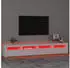 vidaXL TV-Schrank mit LED-Beleuchtung Weiß 240x35x40cm (3152762)