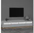 vidaXL TV-Schrank mit LED-Beleuchtung Weiß 240x35x40cm (3152762)