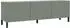 Borchardt-Möbel Sophia Lowboard 139cm 3-türig Holzwerkstoff Metallfüße salbei (79303720-0)