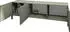 Borchardt-Möbel Sophia Lowboard 139cm 3-türig Holzwerkstoff Metallfüße salbei (79303720-0)