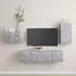 vidaXL TV-Schrank-Set 4-tlg. Betongrau Holzwerkstoff (3079097)